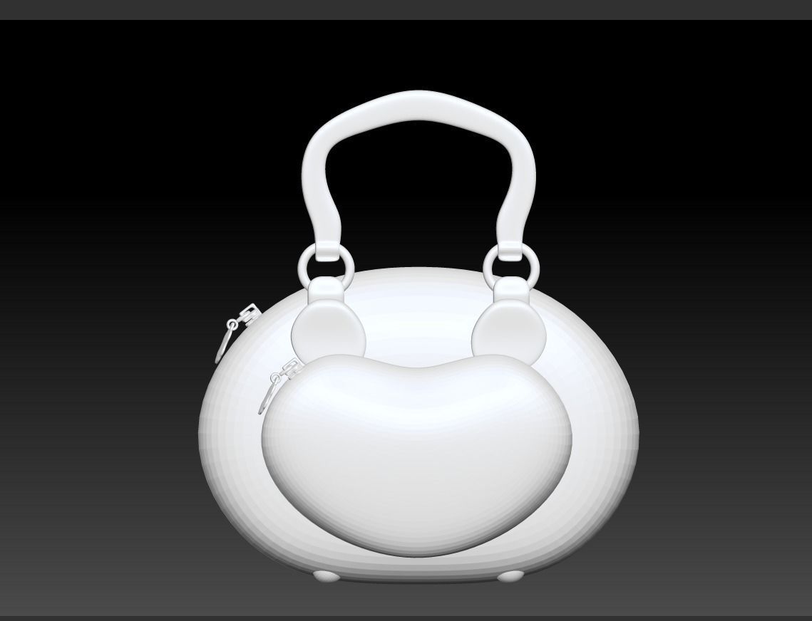 3D handbag model download  handbag 3D drawing download  3D print model_2