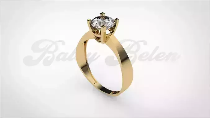 Woman ring diamond Size 18 S5