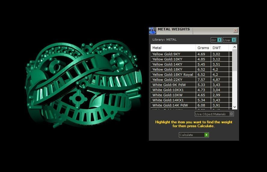 Wedding Baguette Diamond 3D Print Model  3D print model_4