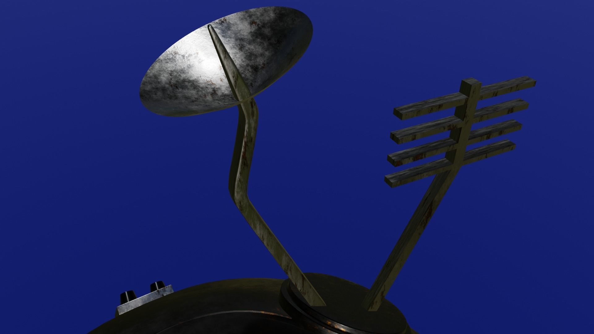 torture drone or droid star wars theme Low-poly 3D model_12