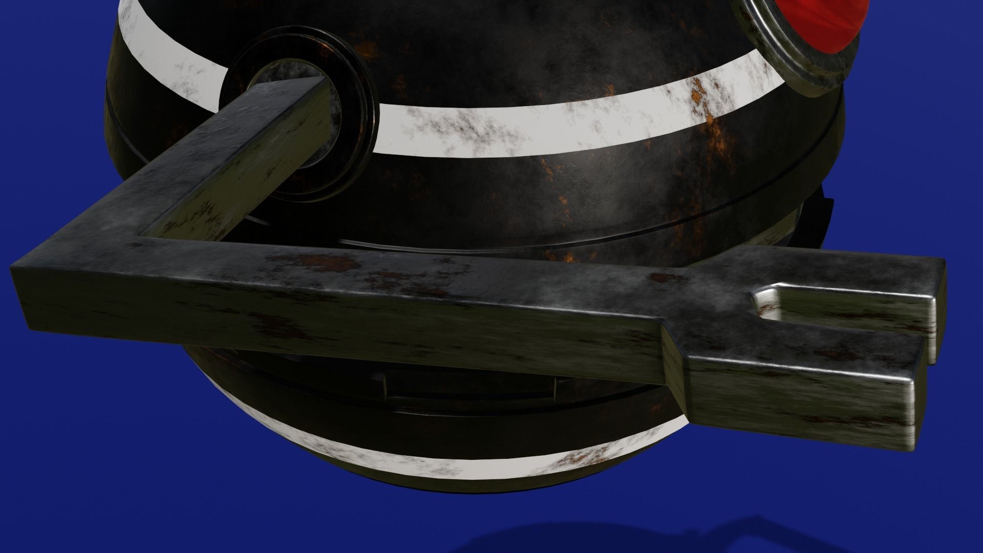 torture drone or droid star wars theme Low-poly 3D model_14