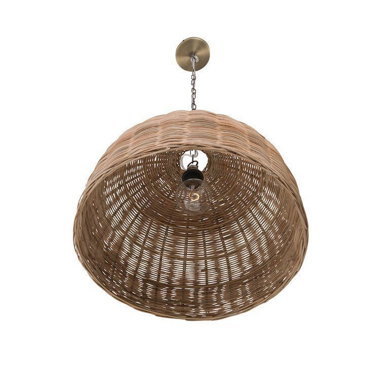 Elodie Light Single Dome Pendant 3D model_3