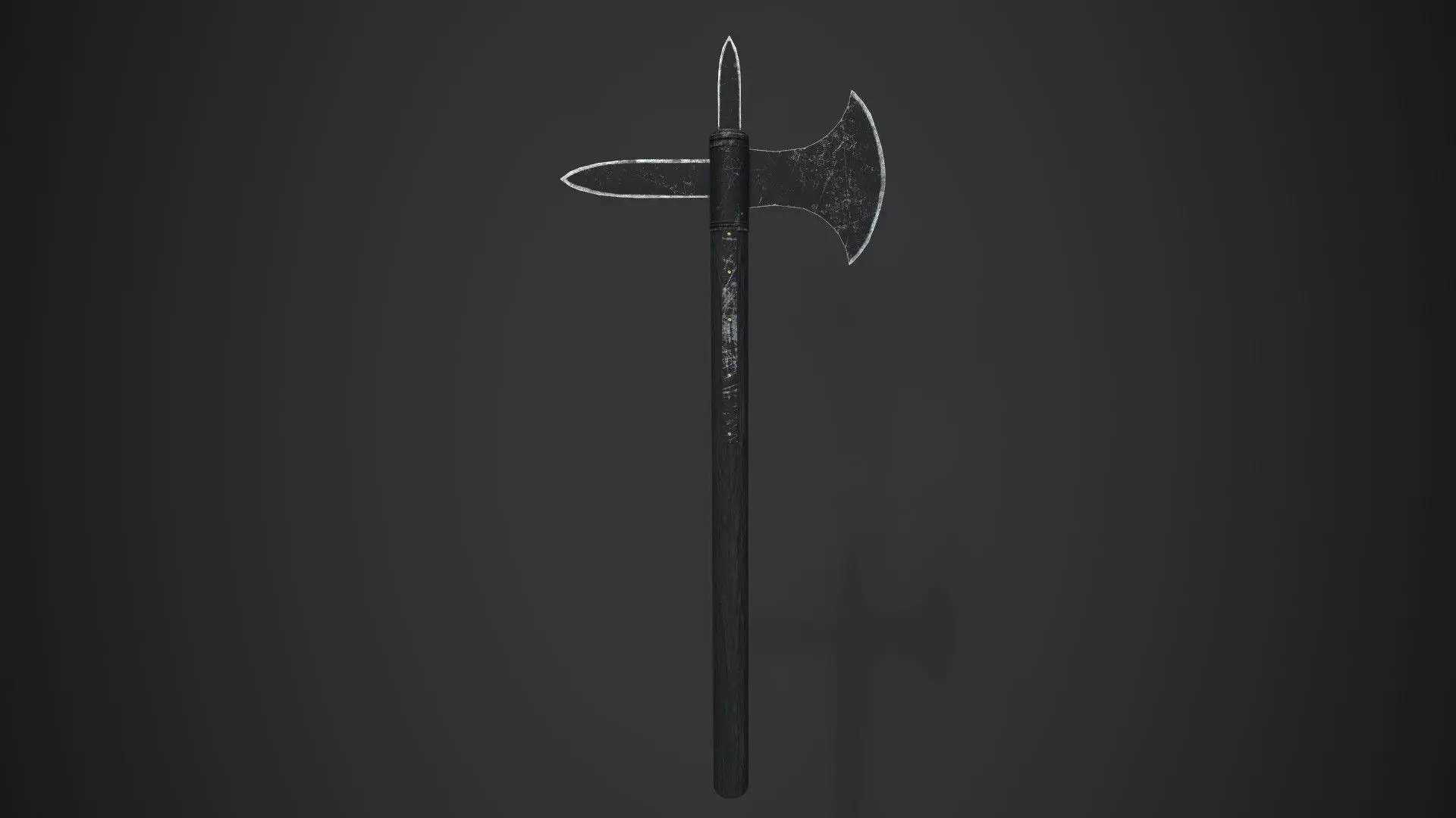 Medieval Axe V4 3D model_0
