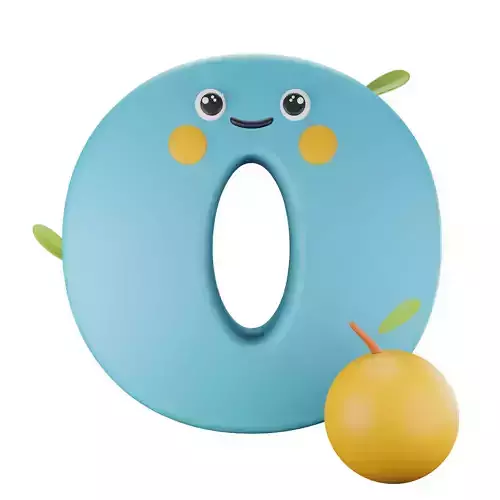 Character O Alphabet