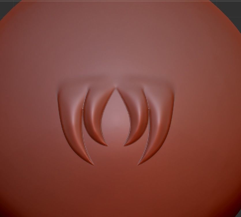 Cartoon hair  ZB brush grayscale image alpha  PS file 3D model_9