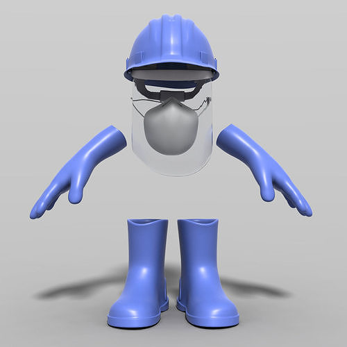 PPE CoronaVirus Equipment 3D model