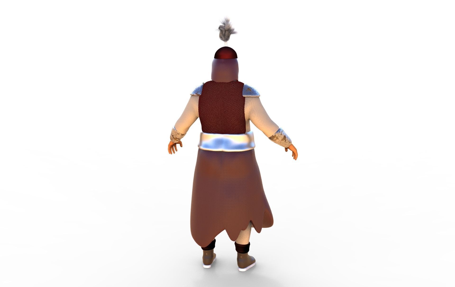 genghis khan 3D print model_3