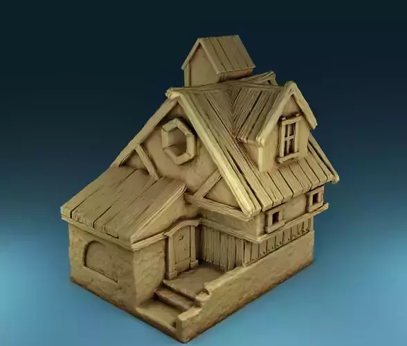 A house for a dwarf 3D print model