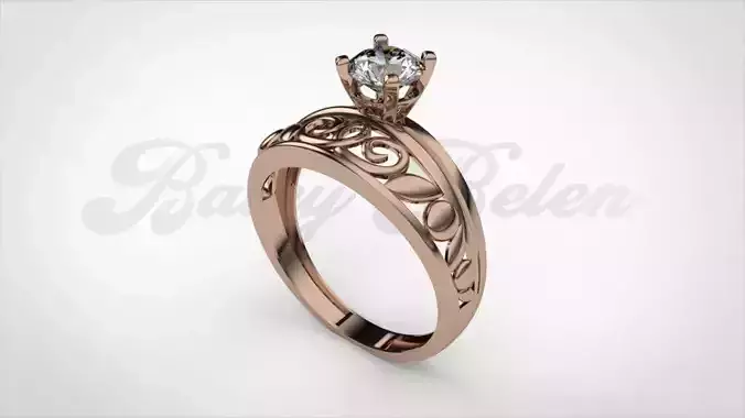 Woman ring diamond Size 18 S6