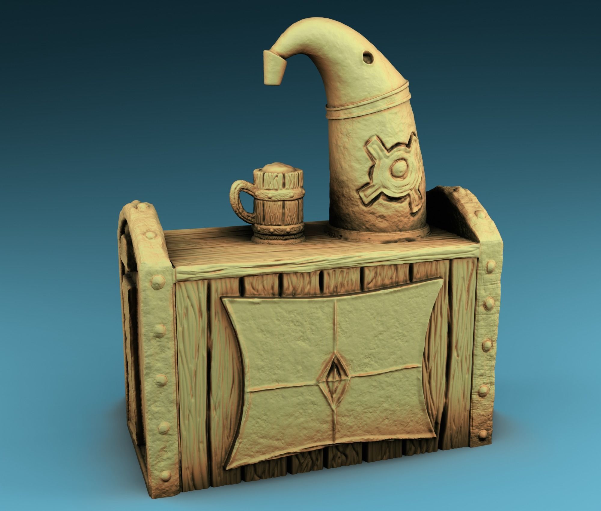 A large set of interior 3D print model_8