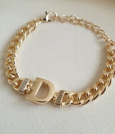 D Alphabet Bracelet 3D Model 3D print model_3
