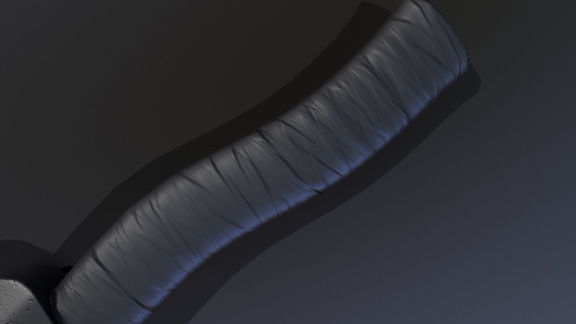 Hatchet axe Free low-poly 3D model_4