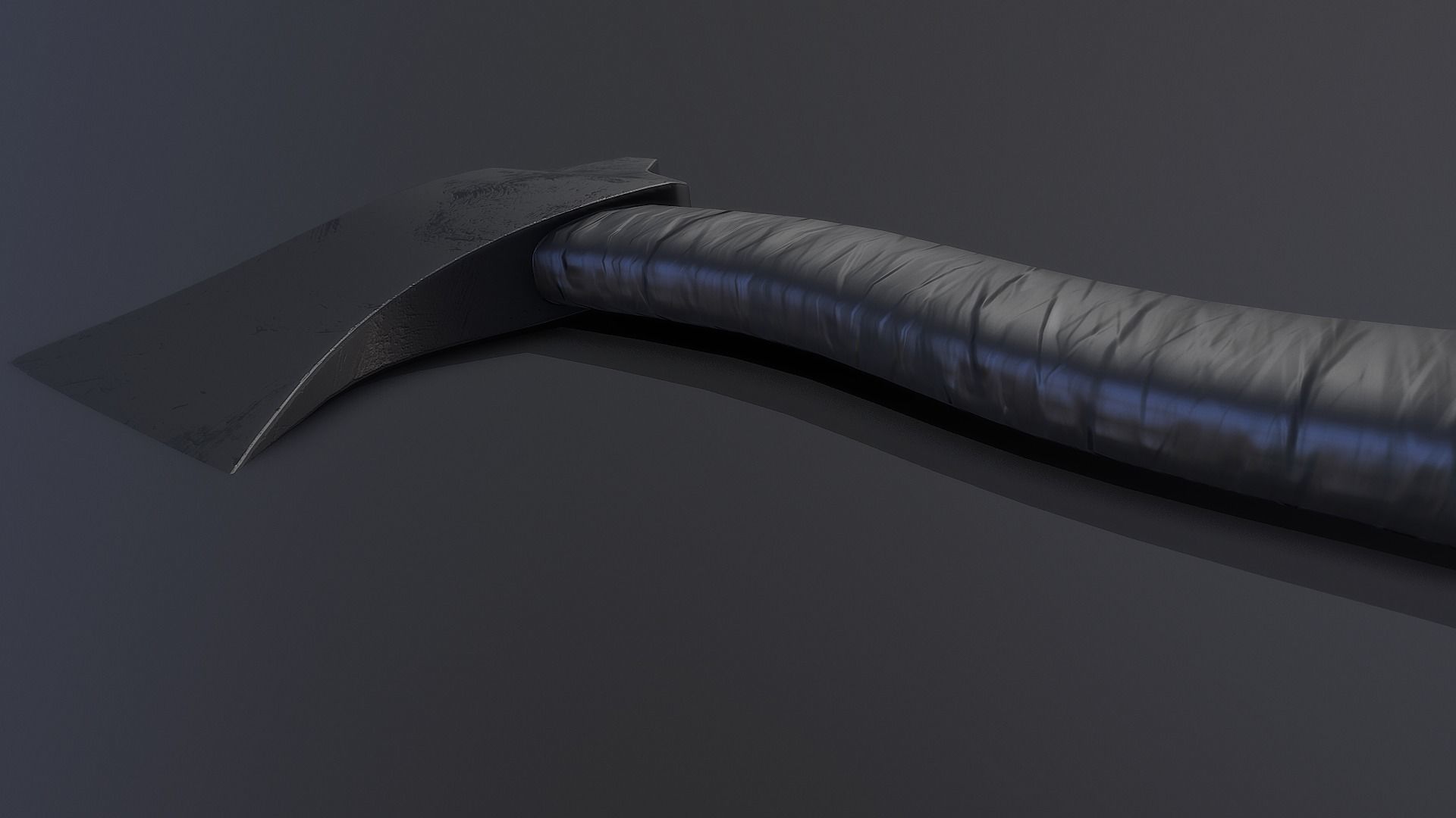 Hatchet axe Free low-poly 3D model_5