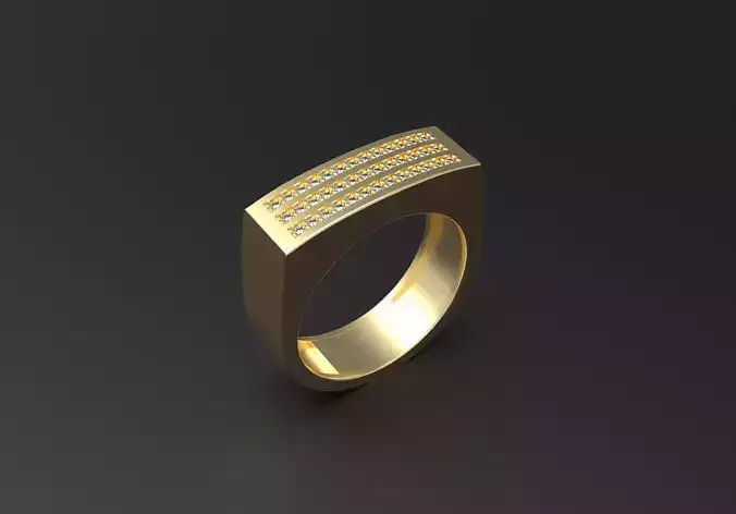men ring 3d print model