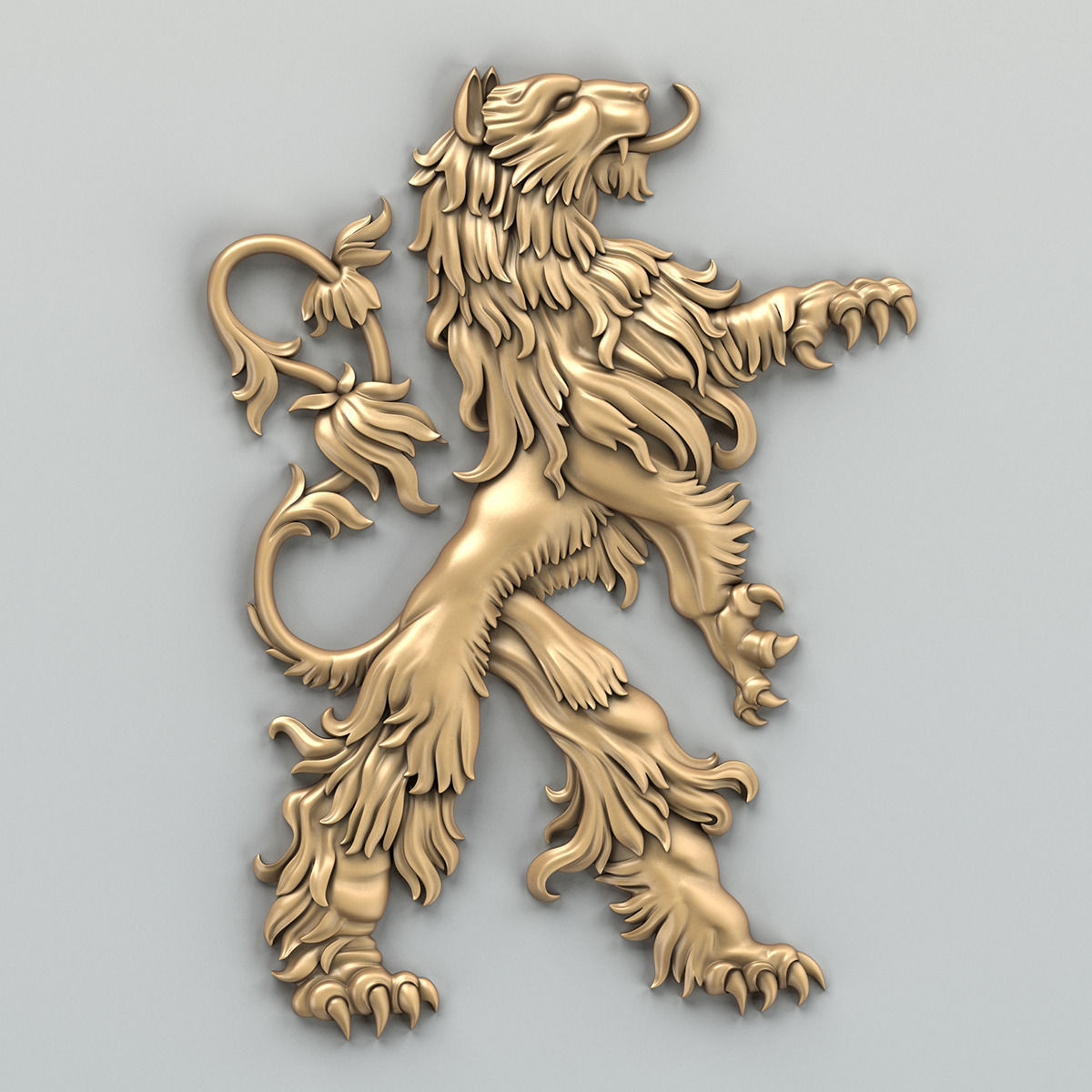 Animal decor 001 3D model_1