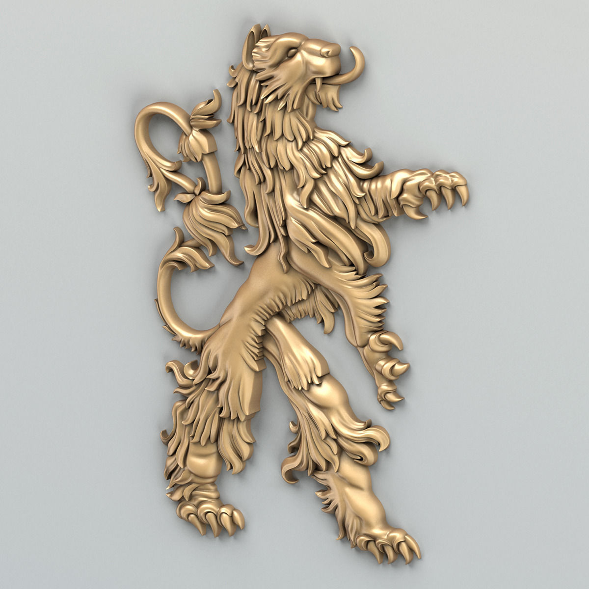Animal decor 001 3D model_2