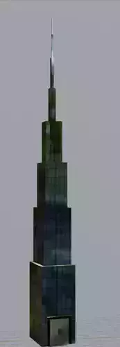 3D Skyscraper empire state building