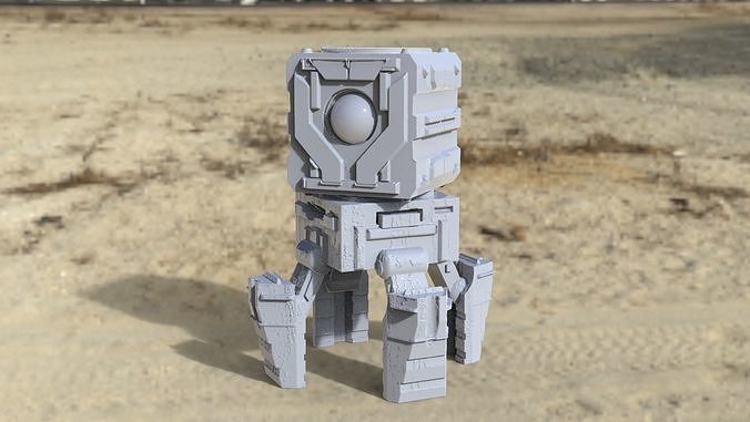 robot Observer Free 3D print model
