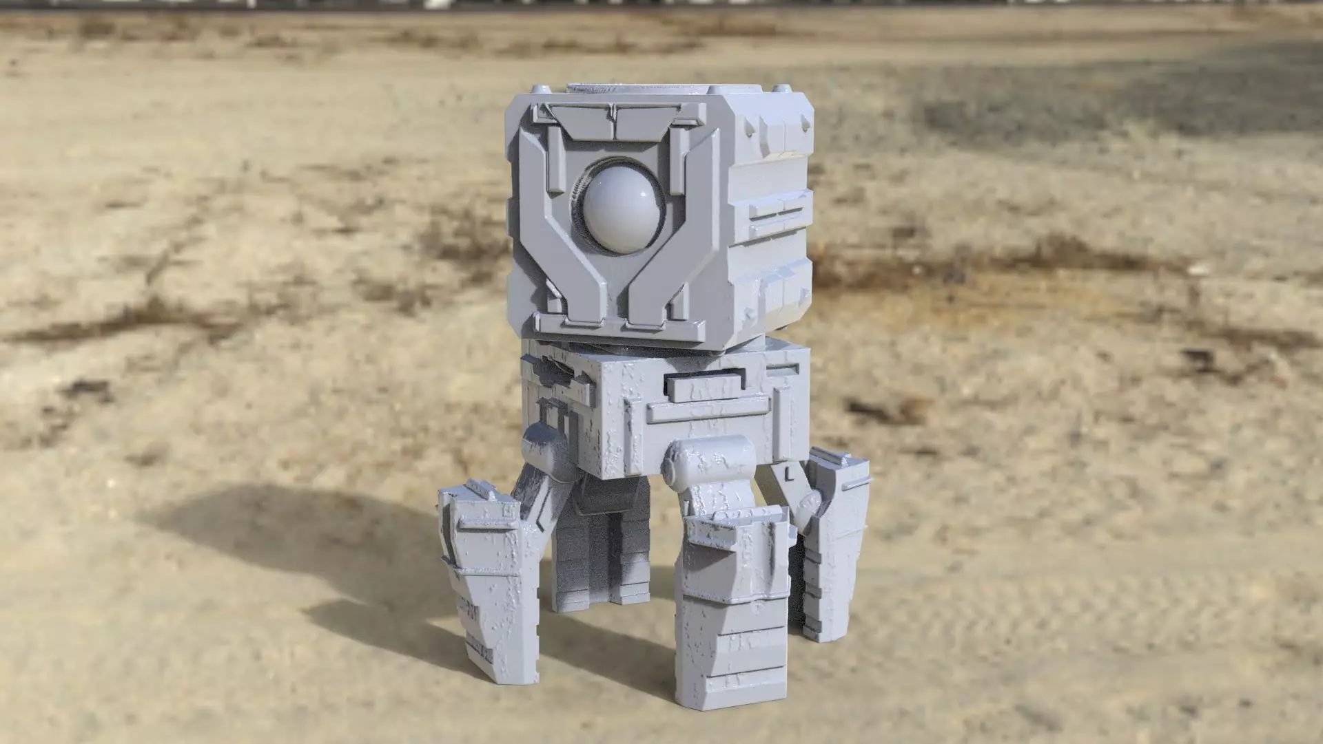 robot Observer Free 3D print model