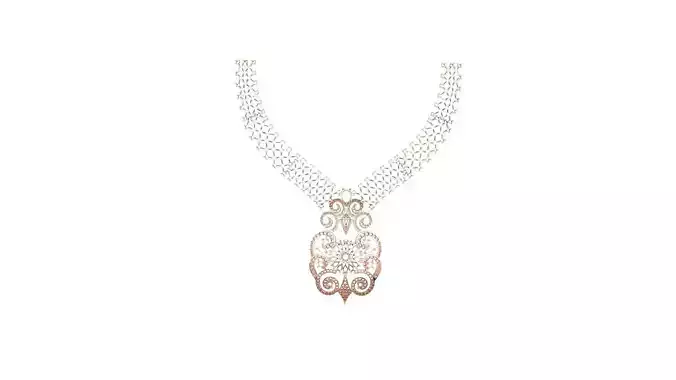  diamond necklace design 