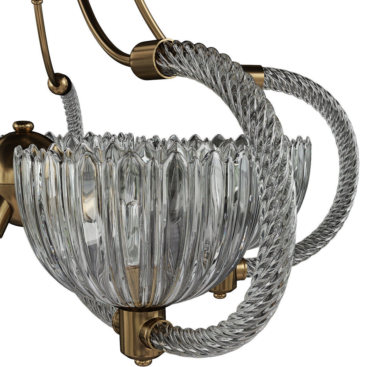 Barovier et Toso Italian Venetian Murano Low-poly 3D model_1