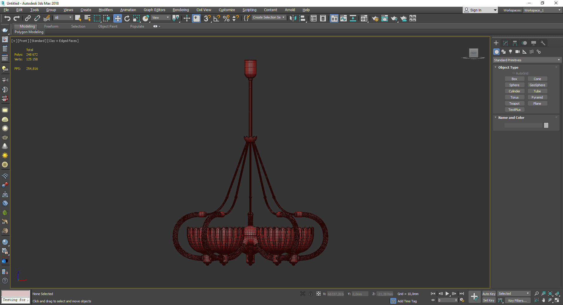 Barovier et Toso Italian Venetian Murano Low-poly 3D model_3