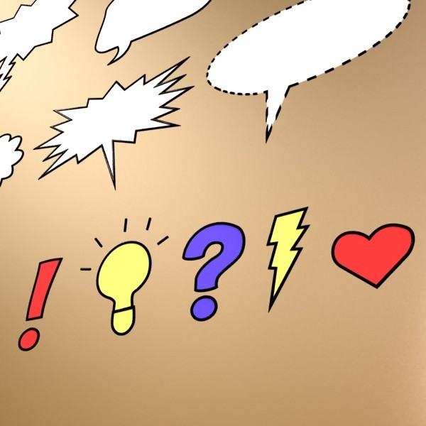 23 Speech Bubbles Collection 3D model_7