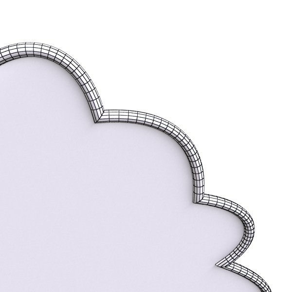 23 Speech Bubbles Collection 3D model_15