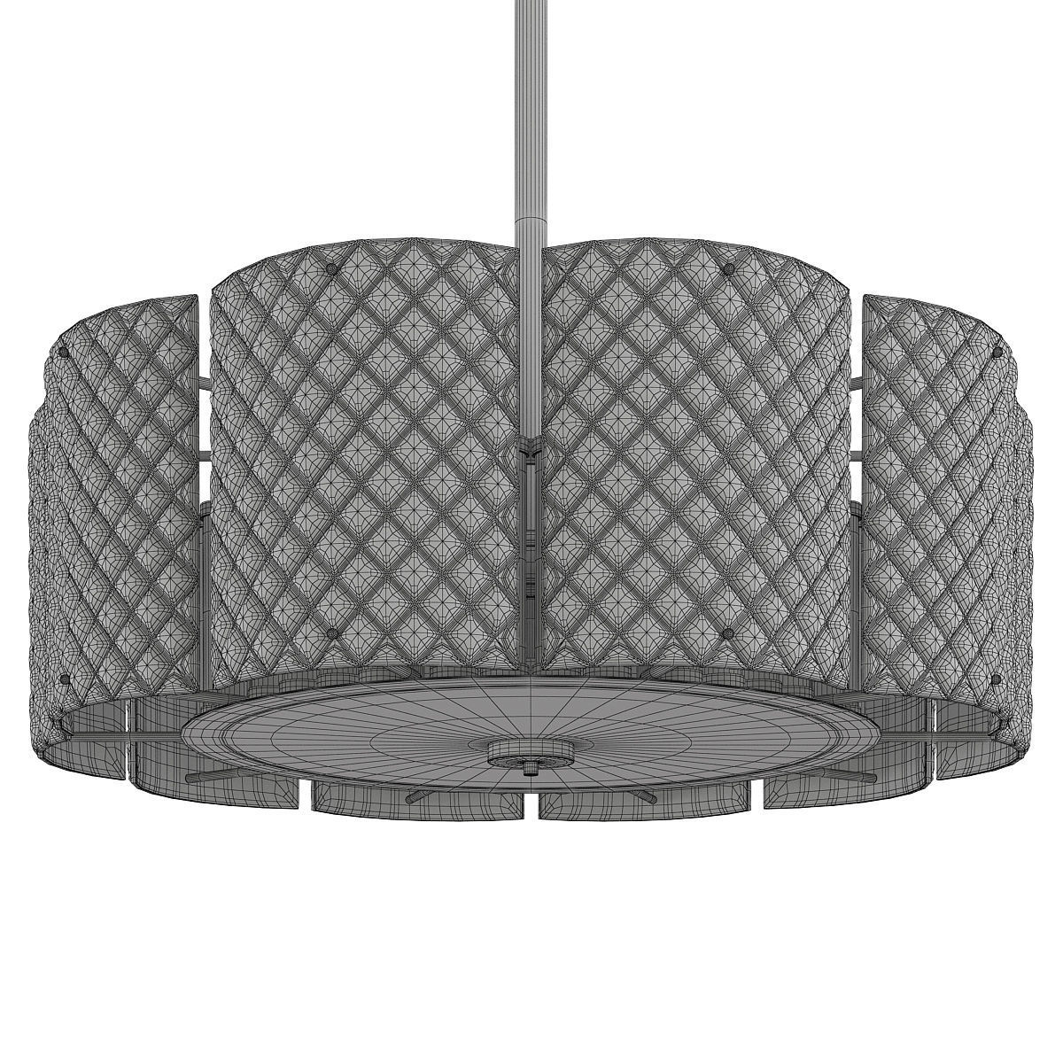 Beautiful Murano Frosted Low-poly 3D model_2