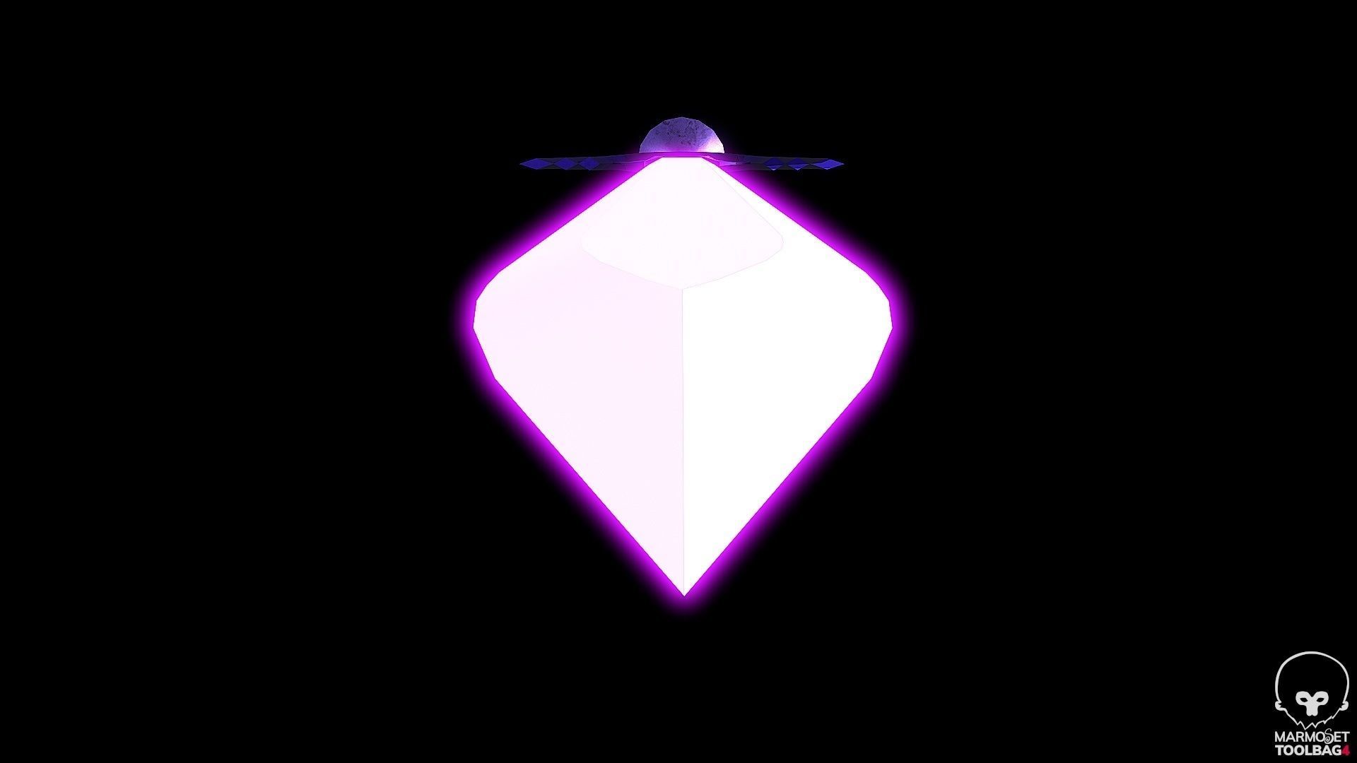 Lightsaber Master Sword Low-poly 3D model_4