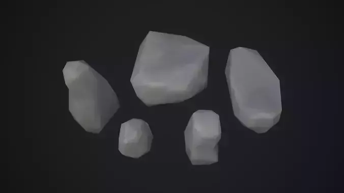 Stylized rock
