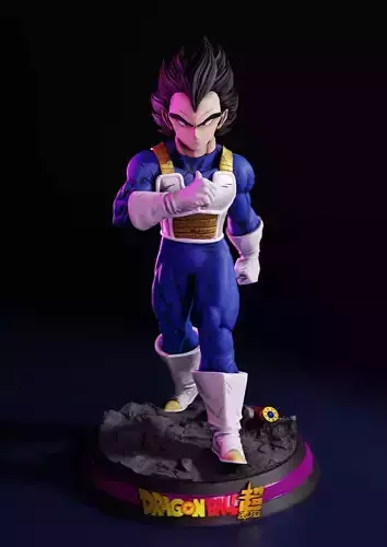 Vegeta Super  3D print model