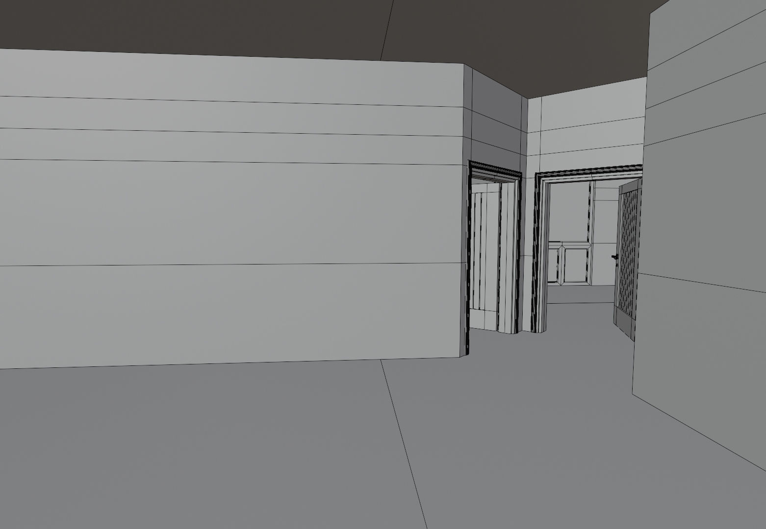 Residential Building with internal 6 3D model_30