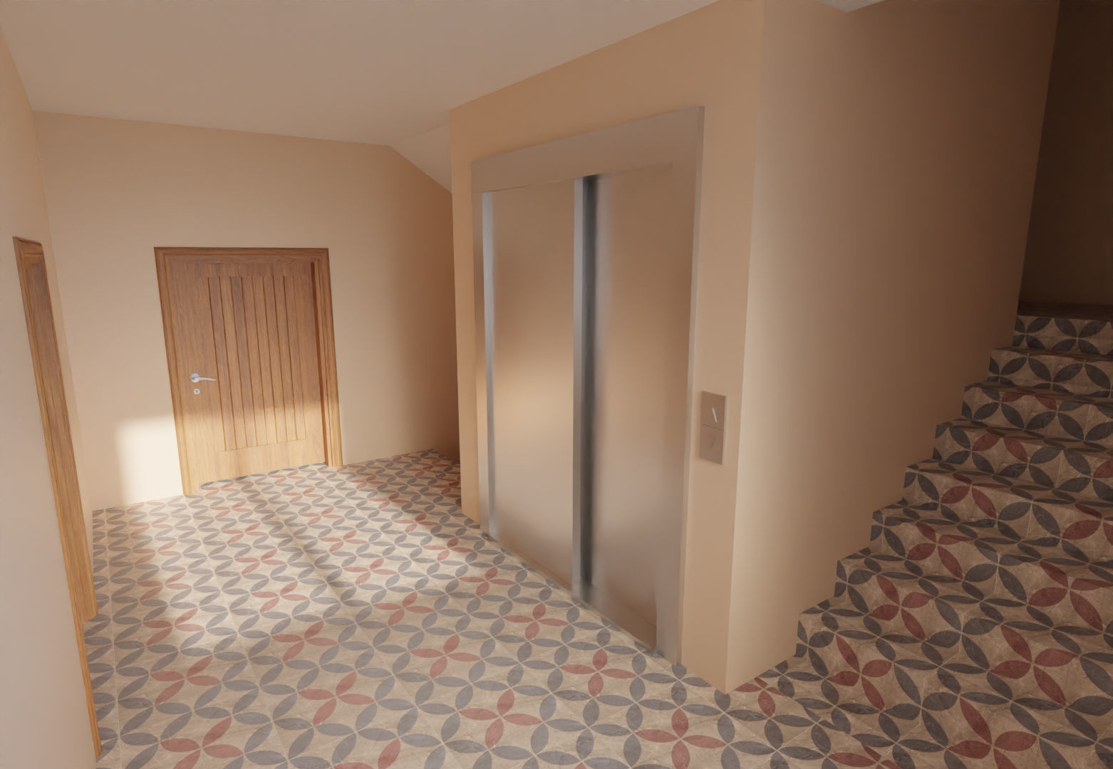 Residential Building with internal 6 3D model_17
