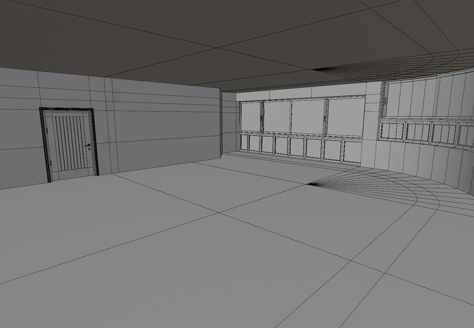 Residential Building with internal 6 3D model_29