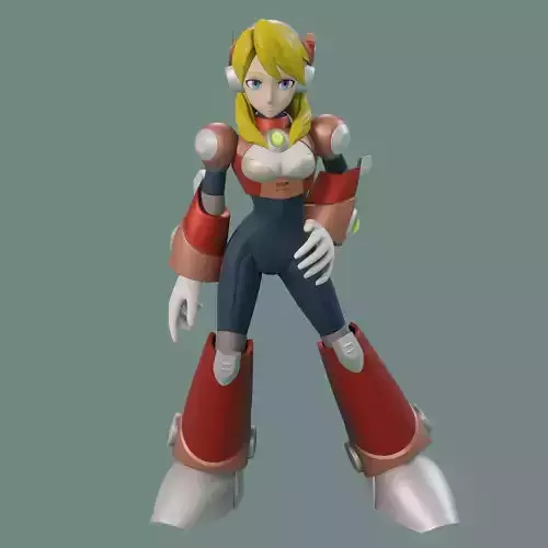 Alia - Megaman X 3D model