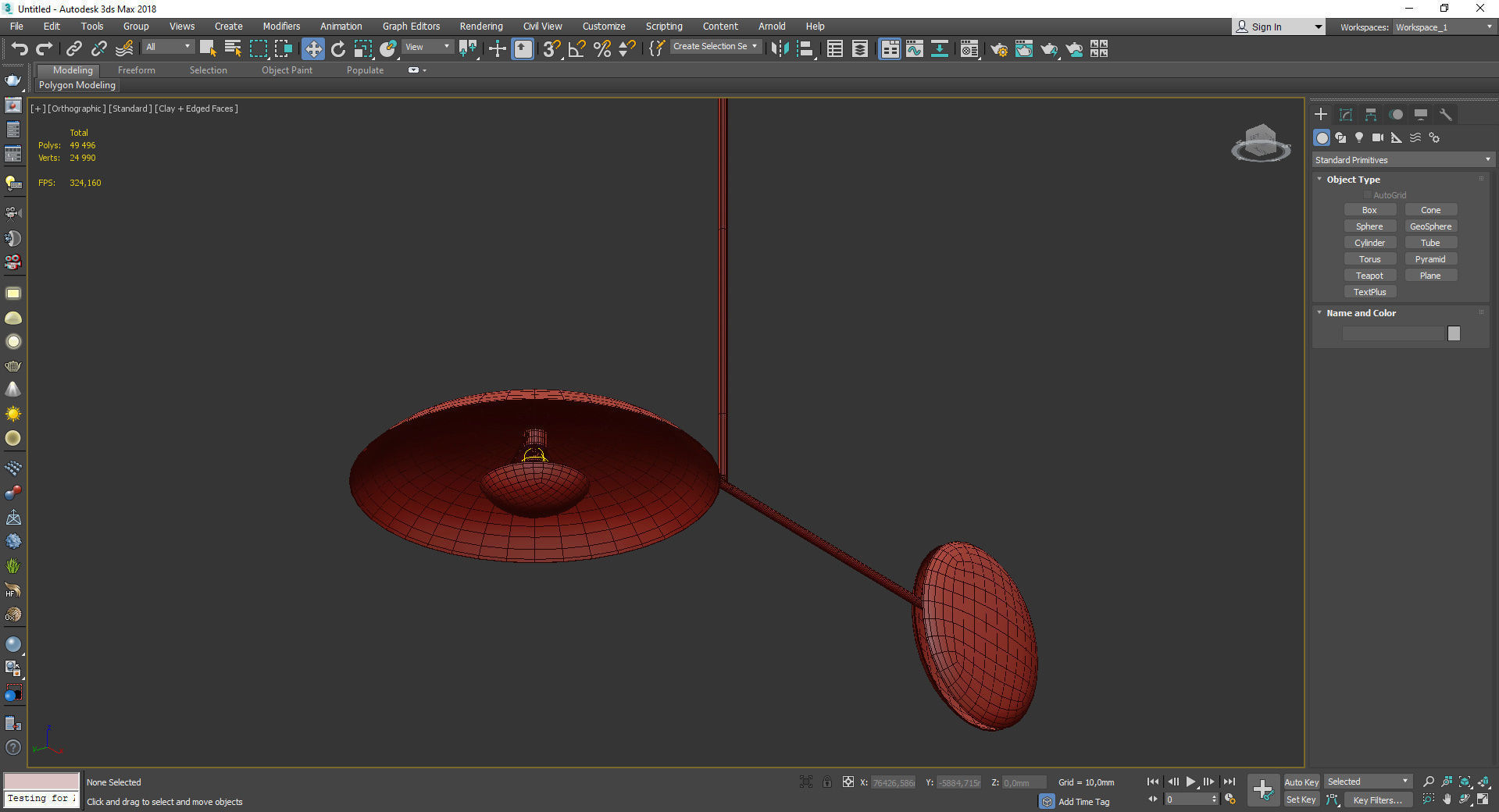 Cosmic Orbit Solo Purion Low-poly 3D model_3