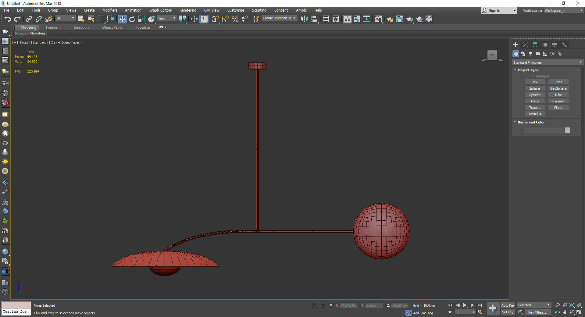Cosmic Orbit Solo Purion Low-poly 3D model_2