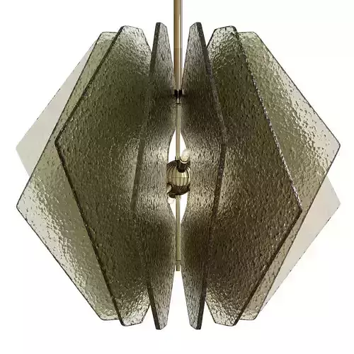 Frosted Glass Slabs Suspension