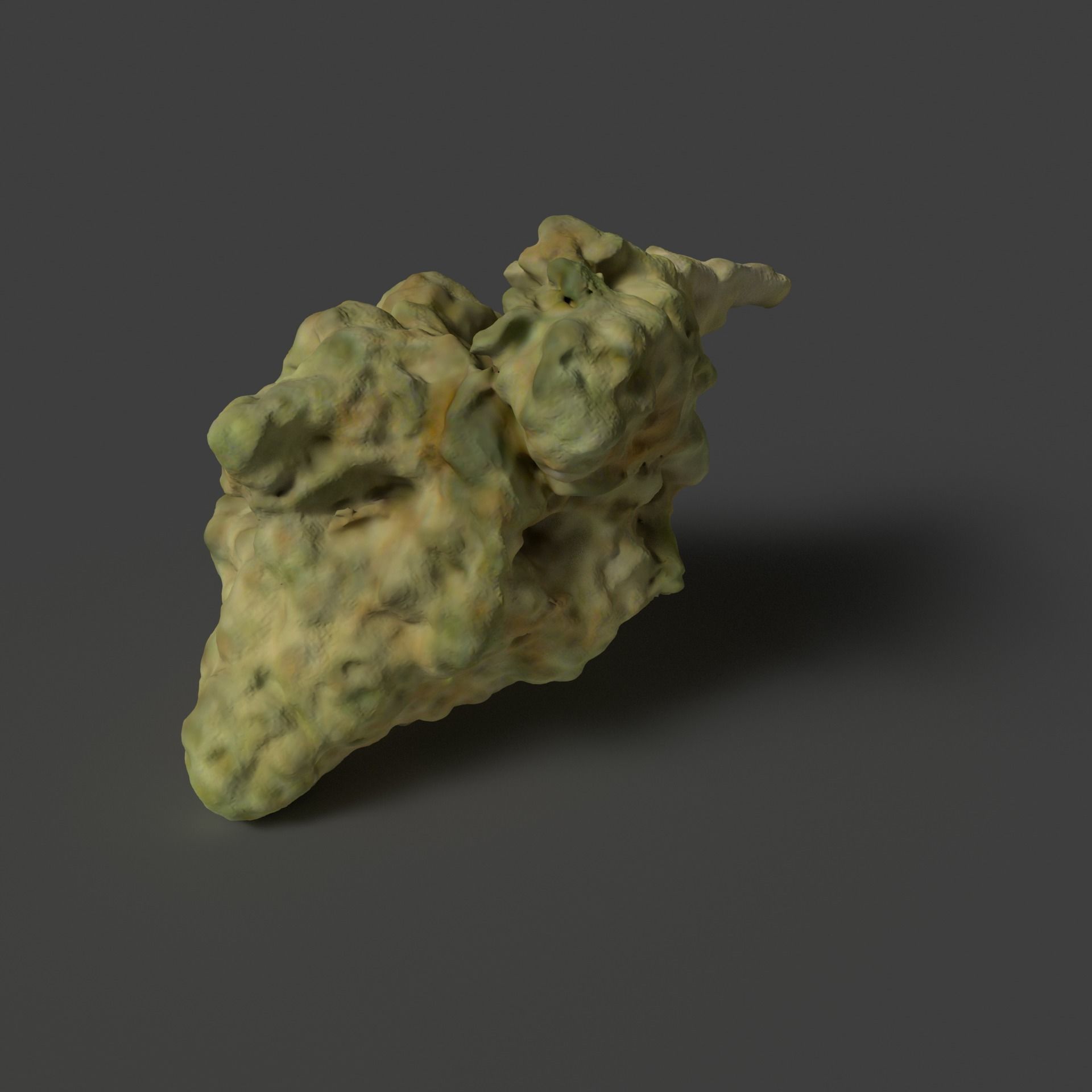 weed nug 3D model_3