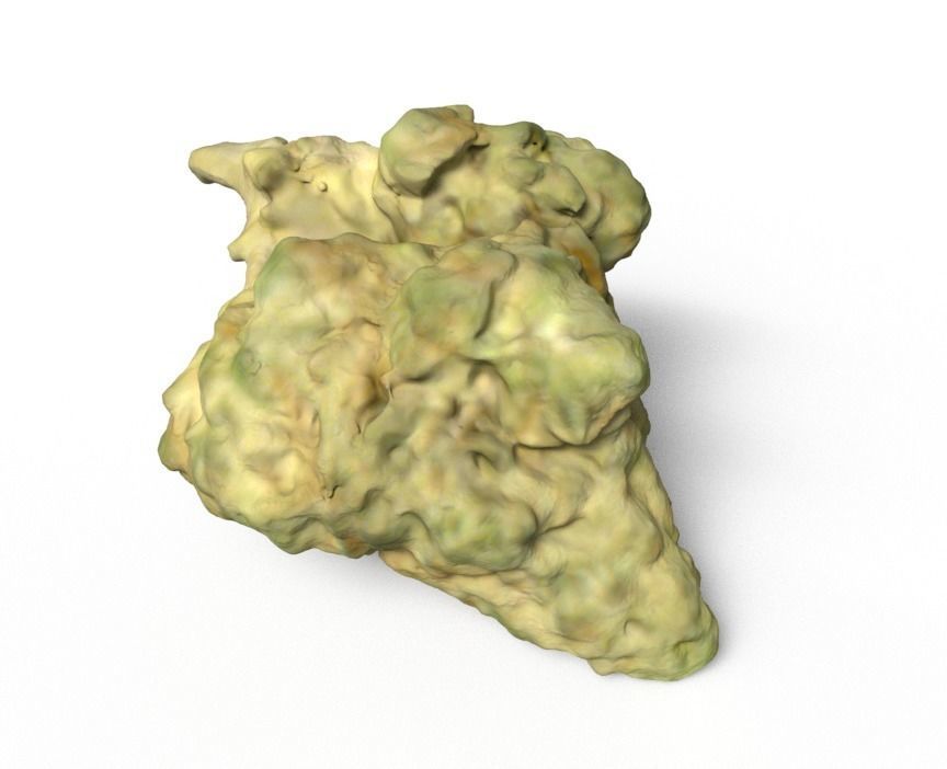 weed nug 3D model_1
