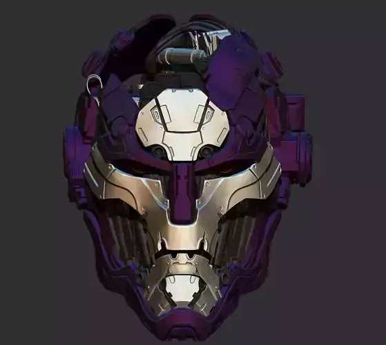 SENTINEL HEAD - X MEN - HIGH POLY 3D print model