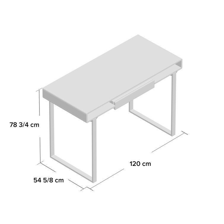 Glasgow Computer Desk 3D model | CGTrader