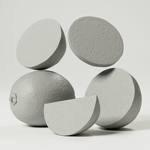 Lime - Green 3D model 4