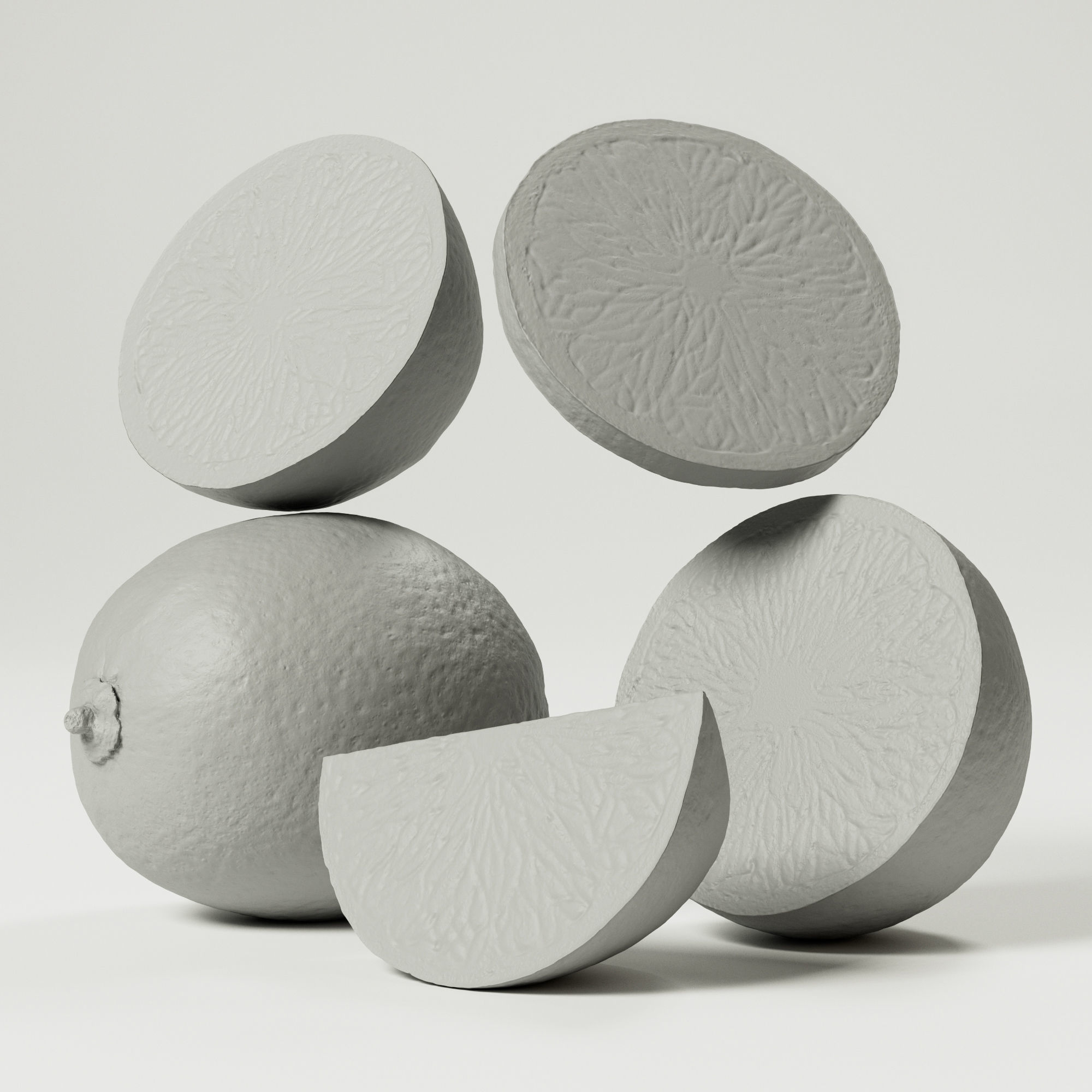 Lime - Green 3D model_3