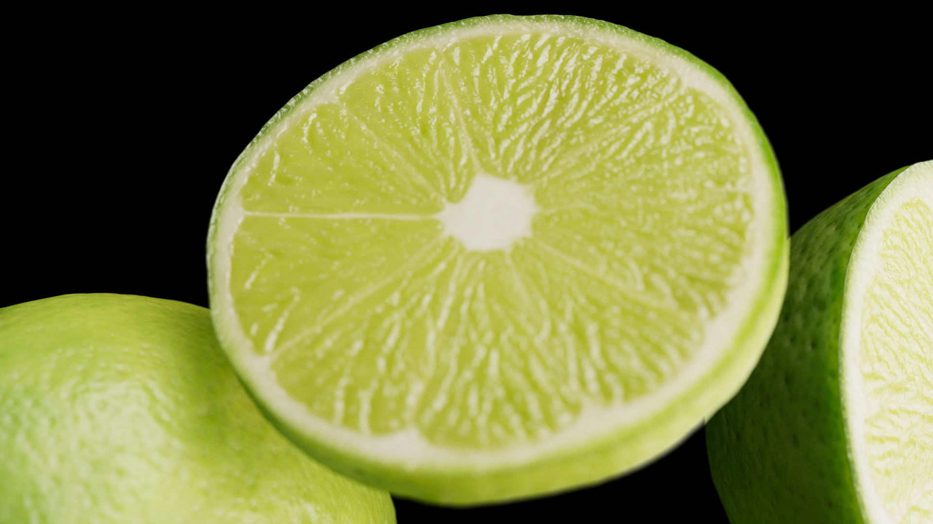 Lime - Green 3D model_8