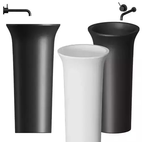 FUNNEL Washbasin by Rexa Design 3D model