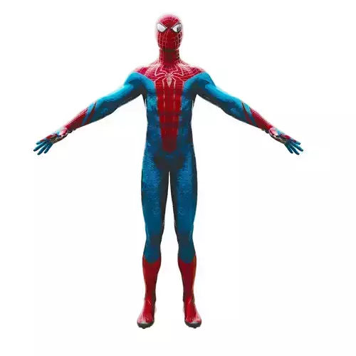 Spiderman Classic Suit MCU 3D model 3D model