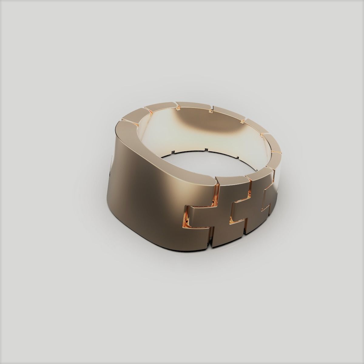 Ring MR 15  3D print model_3