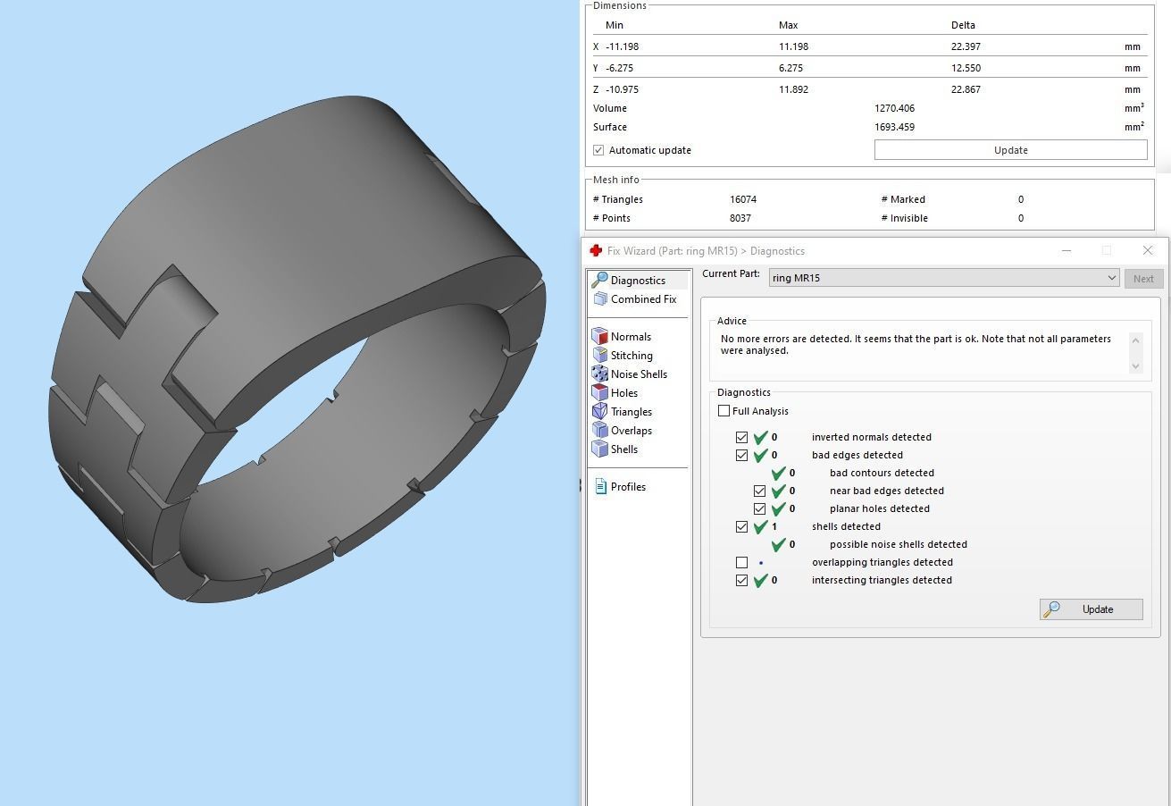 Ring MR 15  3D print model_12